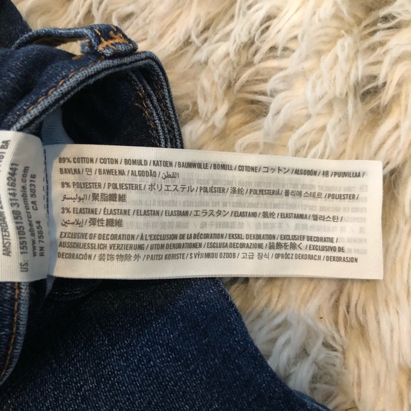 Abercrombie and Fitch high waisted skinny jeans - Picture 6 of 6